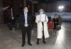 Alicia encabezó el acto central por el 205º Aniversario de la Declaración de la Independencia Argentina
