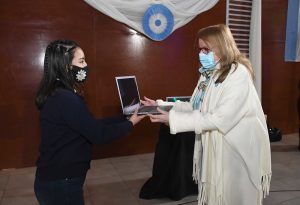 Alicia encabezó el acto central por el 205º Aniversario de la Declaración de la Independencia Argentina