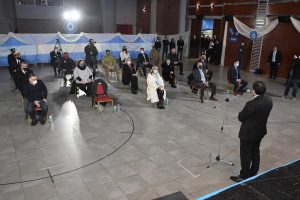 Alicia encabezó el acto central por el 205º Aniversario de la Declaración de la Independencia Argentina