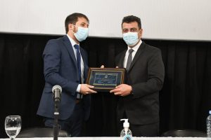 El Gobierno de Santa Cruz participó del acto institucional del 137º Aniversario de Puerto Deseado