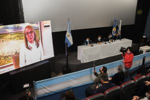 El Gobierno de Santa Cruz participó del acto institucional del 137º Aniversario de Puerto Deseado