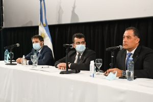 El Gobierno de Santa Cruz participó del acto institucional del 137º Aniversario de Puerto Deseado