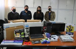 Se entregó equipamiento informático para la División Apoyo Tecnológico