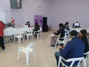 IDUV concretó jornadas integrales en Las Heras y Piedra Buena