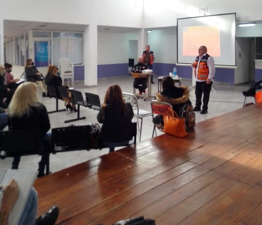 Protección Civil inició capacitación para el fortalecimiento de los equipos territoriales