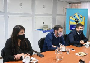 Funcionarixs provinciales y nacionales acordaron una agenda conjunta para las fuerzas de seguridad