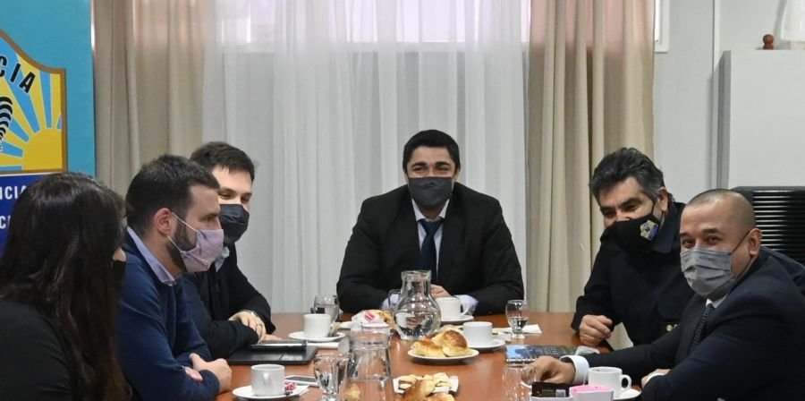 Funcionarixs provinciales y nacionales acordaron una agenda conjunta para las fuerzas de seguridad