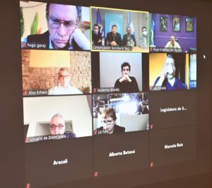 Autoridades provinciales, nacionales y diputados se reunieron por la Ley de Compactación