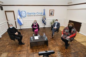 Destacaron el acompañamiento para la creación del Fondo Editorial Santacruceño