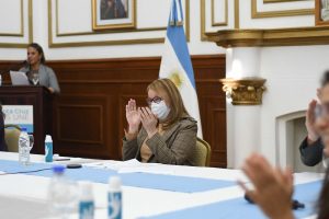 Alicia encabezó la adhesión de municipios de Santa Cruz a la Agenda 2030