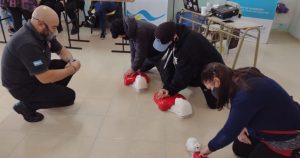 Protección Civil brindó capacitación a vecinos y vecinas de Caleta Olivia