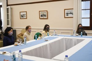Alicia se reunió con representantes del Ministerio de las Mujeres, Géneros y Diversidad