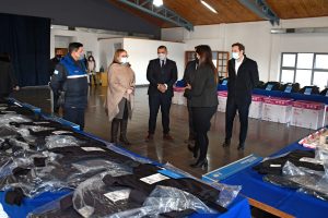 De La Torre: “La entrega de equipamiento se realizó tras un arduo trabajo del Gobierno”