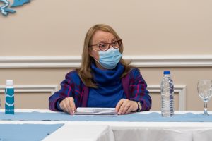 Alicia recibió a trabajadores portuarios de Puerto Deseado