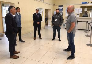 Autoridades provinciales y nacionales visitaron el Paso de Integración Austral