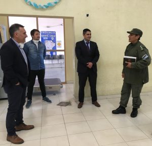 Autoridades provinciales y nacionales visitaron el Paso de Integración Austral