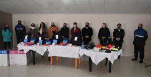 Culminó la entrega de equipamiento para policías de El Chaltén y El Calafate