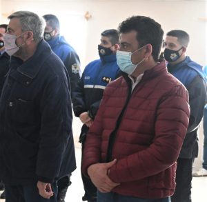 Culminó la entrega de equipamiento para policías de El Chaltén y El Calafate