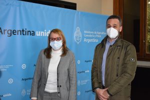 Alicia se reunió con el ministro de Agricultura, Ganadería y Pesca