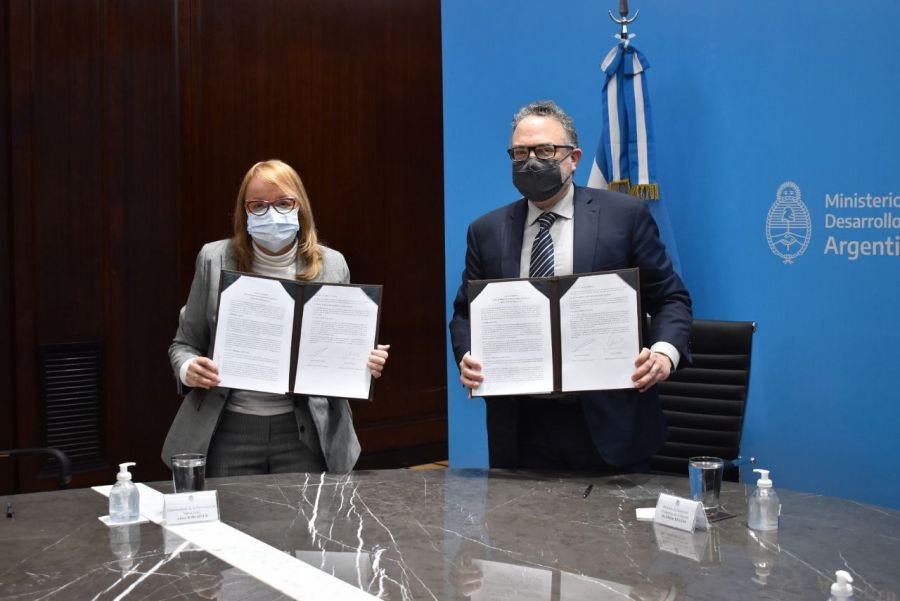 Alicia se reunió con el ministro de Desarrollo Productivo