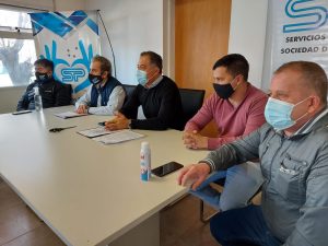 Servicios Públicos realizó la apertura de sobres para la obra de tratamiento de efluentes cloacales en Las Heras