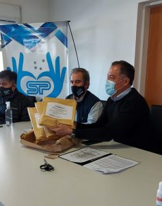 Servicios Públicos realizó la apertura de sobres para la obra de tratamiento de efluentes cloacales en Las Heras