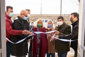 Alicia encabezó el acto inauguración de obras para Jaramillo – Fitz Roy