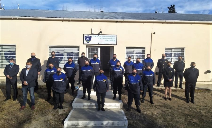 El Centro de Entrenamiento y Doctrina Policial Zona Norte retornó a la presencialidad