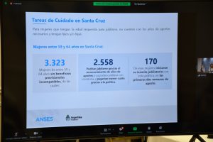 Alicia participó de la presentación de Aportes por Tarea de Cuidados