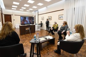 Alicia participó de la presentación de Aportes por Tarea de Cuidados