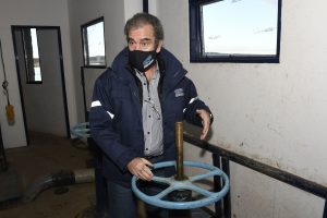 Gleadell destacó los avances del proyecto de la nueva planta de agua para Río Gallegos