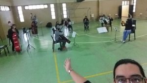 La Escuela Provincial de Música Re Si retomó las clases alternadas y combinadas
