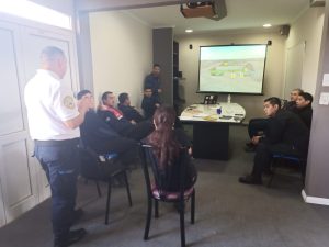 Capacitan a bomberxs en salvamento y extinción de incendios en aeronaves