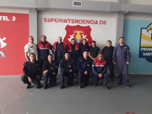 Capacitan a bomberxs en salvamento y extinción de incendios en aeronaves