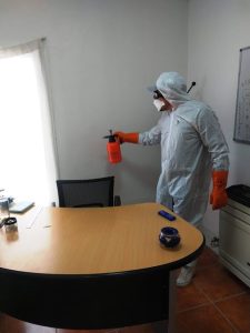 Protección Civil lleva adelante acciones en el marco de la emergencia sanitaria