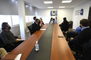Alicia recibió a autoridades nacionales para desarrollar el potencial de la acuicultura en Santa Cruz