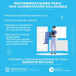 Recomendaciones para una alimentación saludable