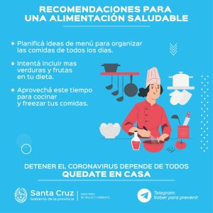 Recomendaciones para una alimentación saludable