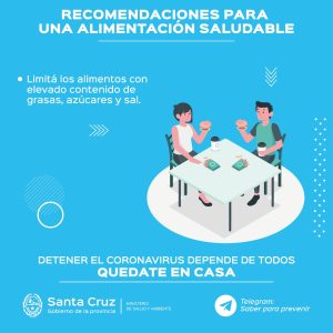 Recomendaciones para una alimentación saludable