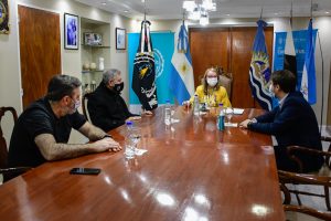 Alicia recibió en audiencia al intendente de Pico Truncado para dialogar sobre proyectos en común