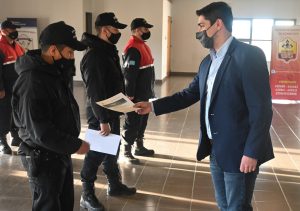 Bomberos participaron del primer curso en el Centro de Entrenamiento y Doctrina Policial