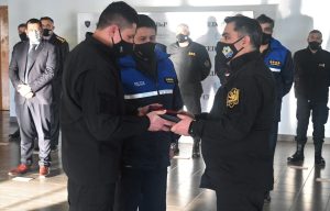 Bomberos participaron del primer curso en el Centro de Entrenamiento y Doctrina Policial