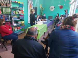 Servicios Públicos firmó convenio con la Federación de Uniones Vecinales de Caleta Olivia