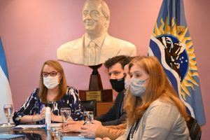 Alicia firmó el convenio de obra para asfaltar la Ruta Provincial N° 39