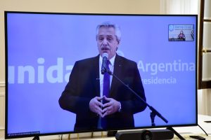 Alicia acompañó la presentación de los nuevos ministros del Gabinete Nacional