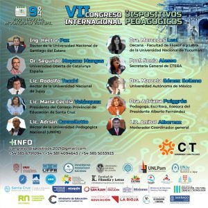 Educación participará del VII Congreso Internacional de dispositivos pedagógicos