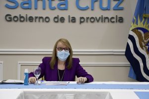 Alicia encabezó una mesa de diálogo con intendentes de localidades de Santa Cruz