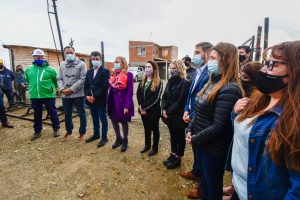 El Gobierno inauguró red de distribución de gas del Bº 22 de Septiembre de Río Gallegos