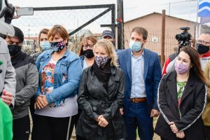 El Gobierno inauguró red de distribución de gas del Bº 22 de Septiembre de Río Gallegos