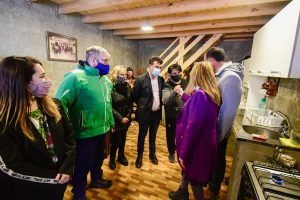 El Gobierno inauguró red de distribución de gas del Bº 22 de Septiembre de Río Gallegos